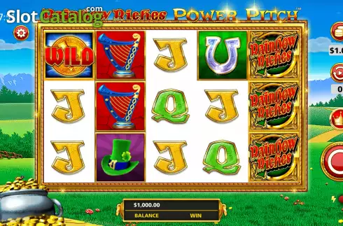 Οθόνη2. Rainbow Riches Power Pitch Κουλοχέρης 