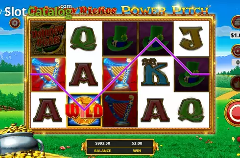Οθόνη4. Rainbow Riches Power Pitch Κουλοχέρης 