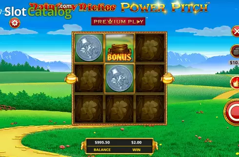 Οθόνη6. Rainbow Riches Power Pitch Κουλοχέρης 
