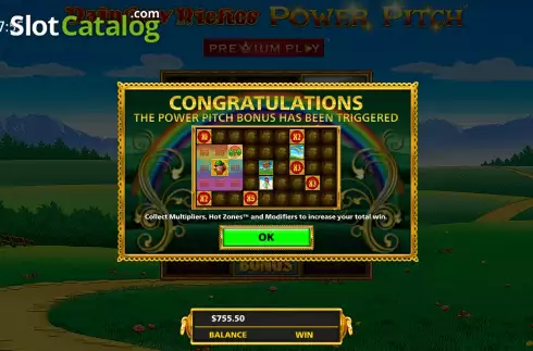 Οθόνη8. Rainbow Riches Power Pitch Κουλοχέρης 