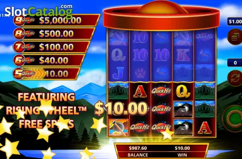 Οθόνη4. Quick Hit Ultra Pays Wolf Mountain Κουλοχέρης