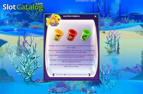 Οθόνη9. Gold Fish Feeding Time Treasure Κουλοχέρης