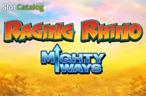 Raging Rhino Mighty Ways Λογότυπο Raging Rhino Mighty Ways Λογότυπο