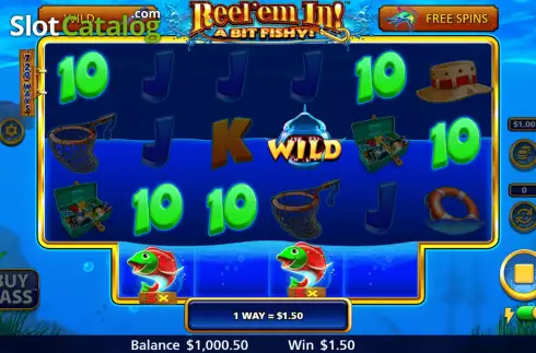 Οθόνη3. Reel Em In! A bit Fishy! Κουλοχέρης
