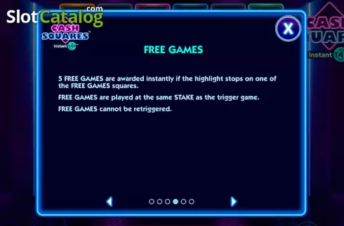 Οθόνη8. Cash Squares Instant Tap Κουλοχέρης