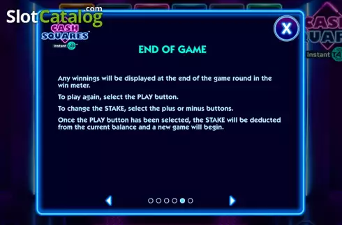 Οθόνη9. Cash Squares Instant Tap Κουλοχέρης