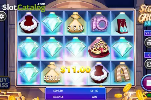 Οθόνη4. Stash and Grab Frenzy Κουλοχέρης