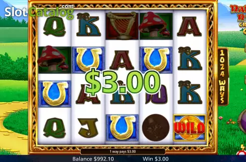 Οθόνη5. Rainbow Riches Crops of Cash Κουλοχέρης