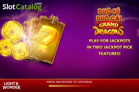 Οθόνη2. Duo Fu Duo Cai Grand Dragons Κουλοχέρης
