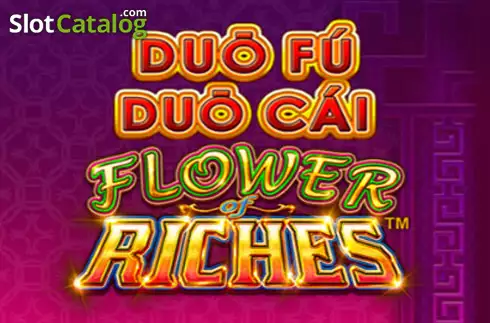 Duo Fu Duo Cai Flower of Riches Λογότυπο Duo Fu Duo Cai Flower of Riches Λογότυπο