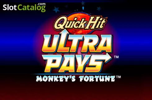 Quick Hit Ultra Pays Monkey's Fortune Λογότυπο Quick Hit Ultra Pays Monkey's Fortune Λογότυπο