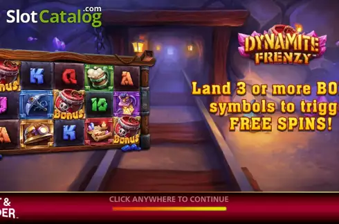 Οθόνη2. Dynamite Frenzy Κουλοχέρης