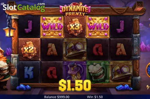 Οθόνη4. Dynamite Frenzy Κουλοχέρης
