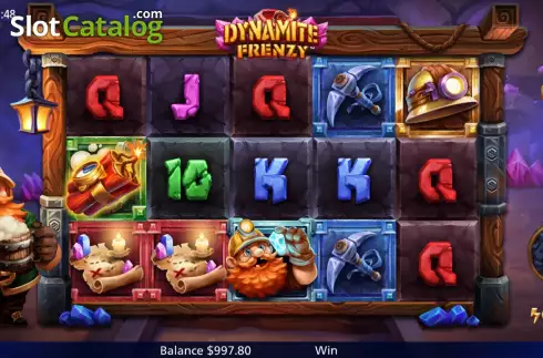Οθόνη5. Dynamite Frenzy Κουλοχέρης