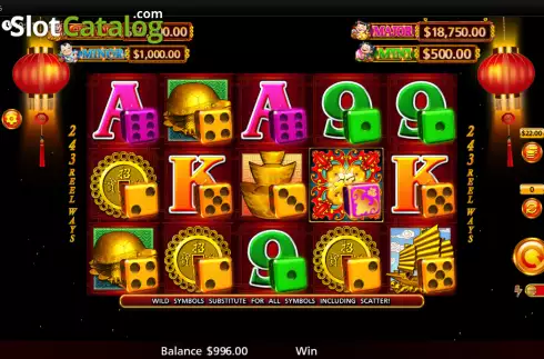 Οθόνη2. 88 Fortunes Dice Κουλοχέρης