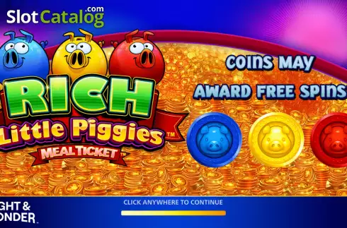 Οθόνη2. Rich Little Piggies Meal Ticket Κουλοχέρης 