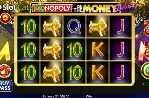 Οθόνη3. Monopoly on the Money Deluxe Κουλοχέρης