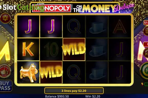 Οθόνη5. Monopoly on the Money Deluxe Κουλοχέρης