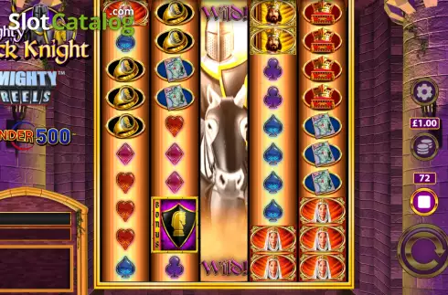 Οθόνη6. Mighty Black Knight Wonder 500 Κουλοχέρης