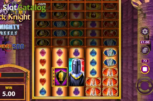 Οθόνη7. Mighty Black Knight Wonder 500 Κουλοχέρης