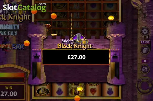 Οθόνη9. Mighty Black Knight Wonder 500 Κουλοχέρης