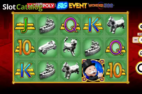 Οθόνη2. Monopoly Big Event Wonder 500 Κουλοχέρης
