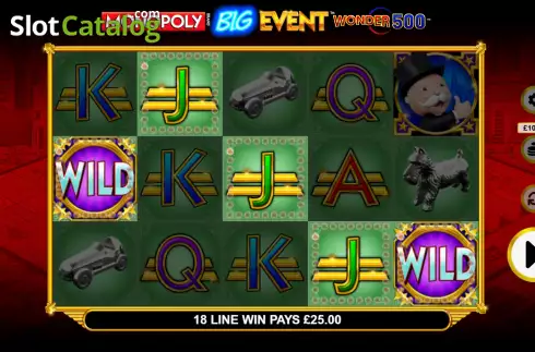 Οθόνη4. Monopoly Big Event Wonder 500 Κουλοχέρης