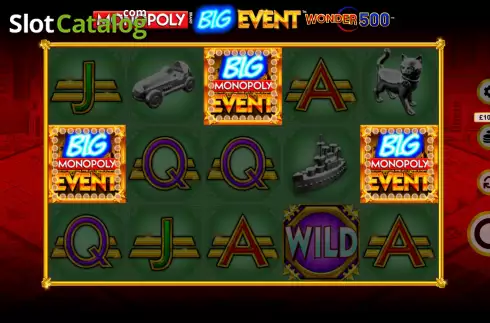 Οθόνη5. Monopoly Big Event Wonder 500 Κουλοχέρης