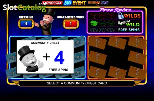 Οθόνη9. Monopoly Big Event Wonder 500 Κουλοχέρης