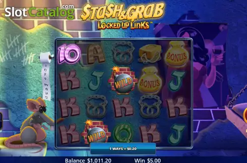 Οθόνη3. Stash and Grab: Locked Up Links Κουλοχέρης 