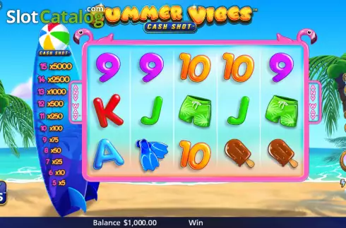 Οθόνη2. Summer Vibes: Cash Shot Κουλοχέρης