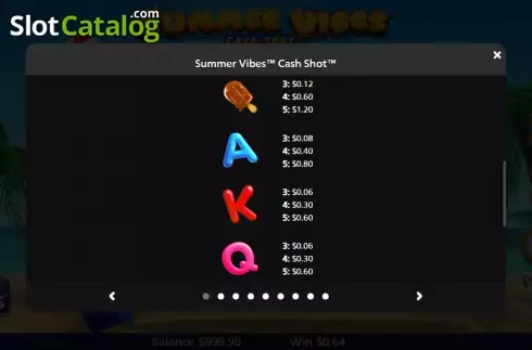 Οθόνη6. Summer Vibes: Cash Shot Κουλοχέρης