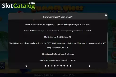 Οθόνη9. Summer Vibes: Cash Shot Κουλοχέρης