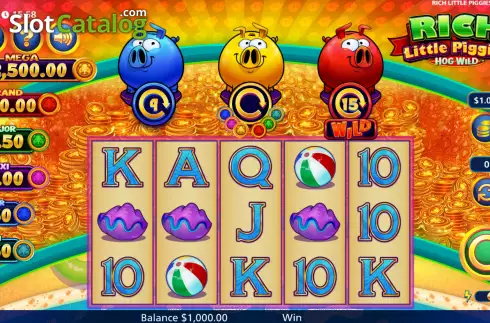 Οθόνη2. Rich Little Piggies Hog Wild Κουλοχέρης
