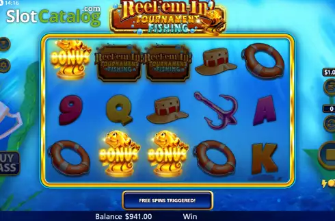 Οθόνη7. Reel Em In! Tournament Fishing Κουλοχέρης