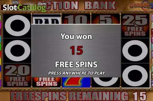 Οθόνη9. Action Bank Wonder 500 Κουλοχέρης