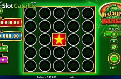 Οθόνη2. The Green Machine Bingo Κουλοχέρης
