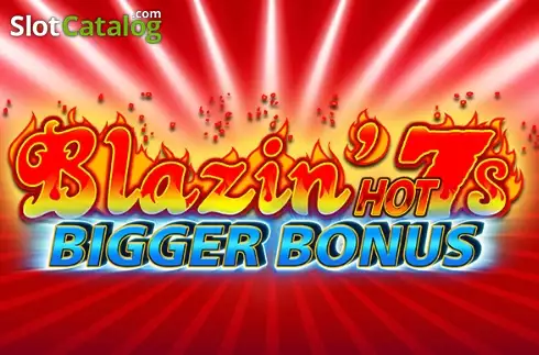 Blazin Hot 7's Bigger Bonus Λογότυπο Blazin Hot 7's Bigger Bonus Λογότυπο