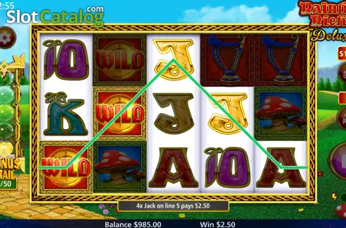 Οθόνη3. Rainbow Riches Deluxe Κουλοχέρης