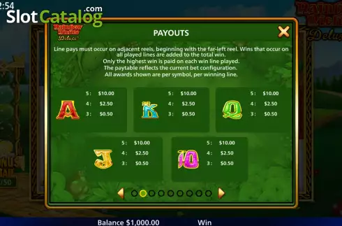 Οθόνη6. Rainbow Riches Deluxe Κουλοχέρης