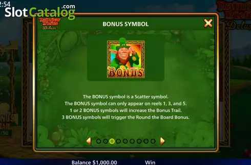 Οθόνη7. Rainbow Riches Deluxe Κουλοχέρης