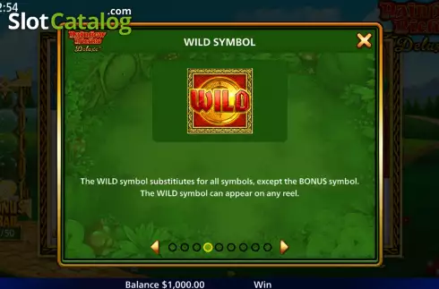 Οθόνη8. Rainbow Riches Deluxe Κουλοχέρης