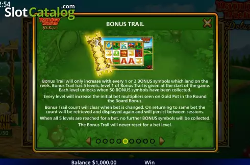 Οθόνη9. Rainbow Riches Deluxe Κουλοχέρης