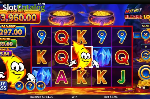 Οθόνη2. Hot Hot Blazing Lock Κουλοχέρης