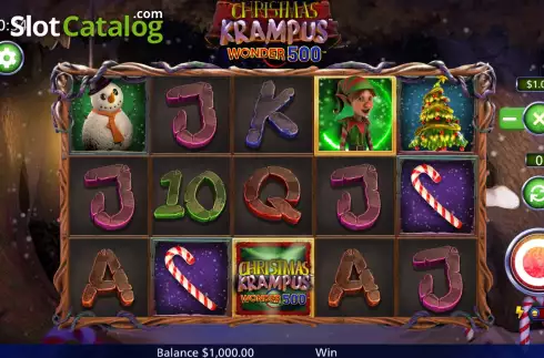 Οθόνη2. Christmas Krampus Wonder 500 Κουλοχέρης