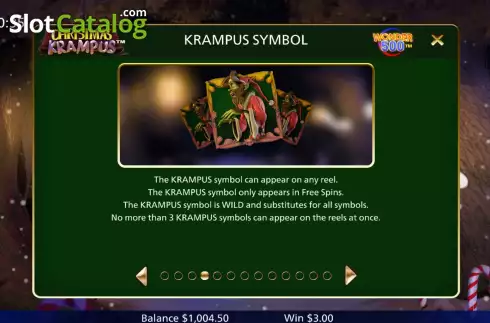 Οθόνη8. Christmas Krampus Wonder 500 Κουλοχέρης