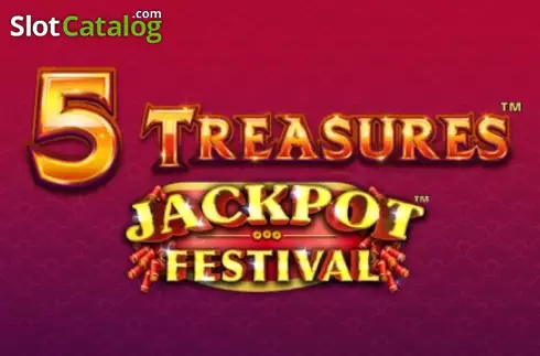 5 Treasures Jackpot Festival Λογότυπο 5 Treasures Jackpot Festival Λογότυπο