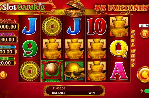 Οθόνη2. 88 Fortunes Jackpot Festival Κουλοχέρης