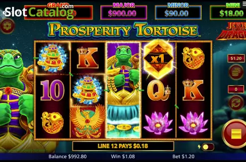 Οθόνη3. Jewel of the Dragon Prosperity Tortoise Κουλοχέρης 