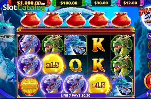 Οθόνη3. Dragon Spin CrossLink Water Κουλοχέρης 